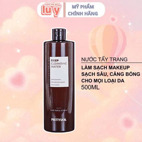 Tẩy Trang PRETTYSKIN Deep Cleansing 500ML