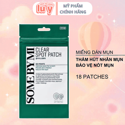 Miếng Dán Mụn Some By Mi Clear Spot Patch 18 Miếng
