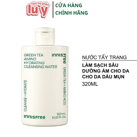 Nước Tẩy Trang Trà Xanh Innisfree Green 320ml date 10/2026