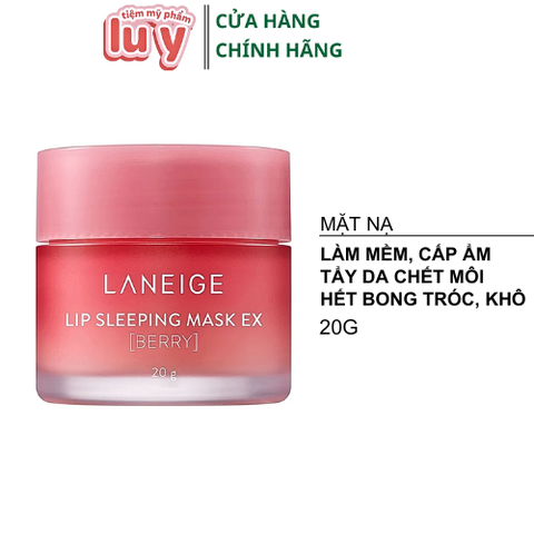Mặt Nạ ngủ Môi Full Size Laneige (Hũ) Mẫu mới 20g