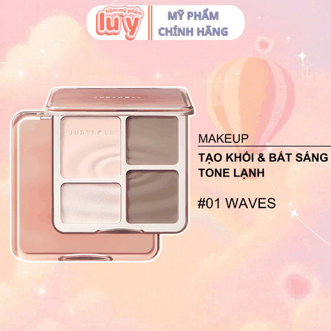 Phấn Bắt Sáng Và Tạo Khối Judydoll 9g #01