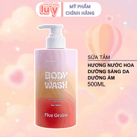 Sữa Tắm Five Grains Sáng Da Hương Nước Hoa 500ml