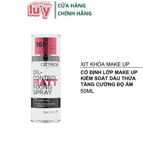 Xịt Khoá Nền Catrice Prime Kiềm Dầu 50ml [Cty - Full VAT]