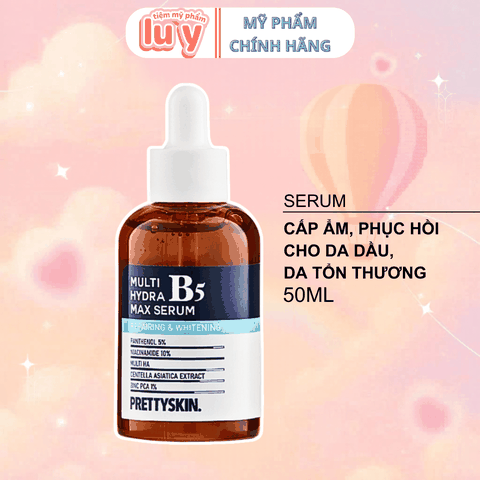 Serum b5 PRETTYSKIN bản nâng cấp - Da Dầu
