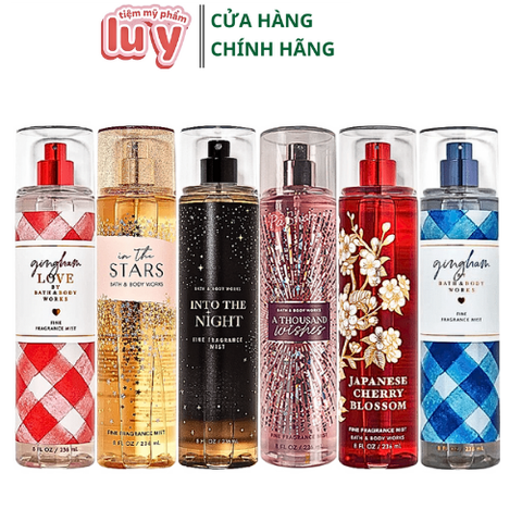 [Full Size] Xịt Thơm Body Mist Bath & Body Works 236ml