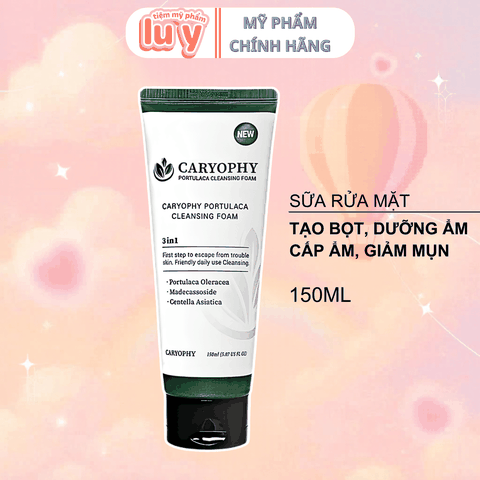 Sữa Rửa Mặt Caryophy Ngăn Ngừa Mụn Giảm Thâm 150ml