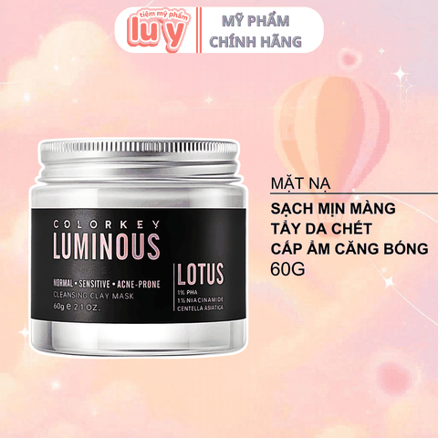 Mặt Nạ Colorkey Luminous Đất Sét Bùn Khoáng 60g
