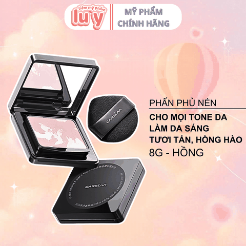 Phấn Phủ Dạng Nén Carslan 8G - Hồng Bản Thường