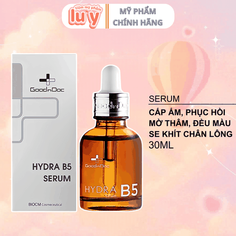 Serum GoodnDoc Hỗ Trợ Sáng Da, Cấp Ẩm 30ml
