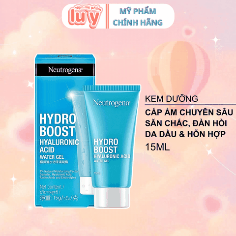 [Mini] Kem Dưỡng Neutrogena Cấp Nước Cho Da Dầu 15g