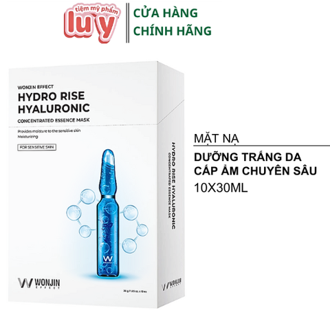 Hộp 10 Mặt Nạ Wonjin Xanh Dương Cấp Ẩm