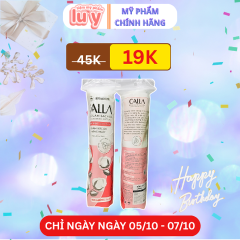 Bông Tẩy Trang Calla 150 Miếng