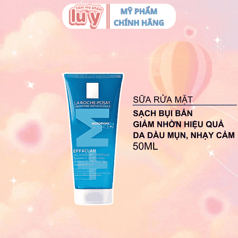 Sữa Rửa Mặt La Roche-Posay mini 50ml