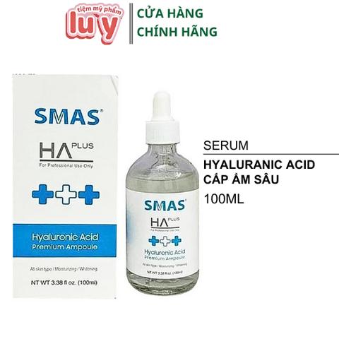 Serum dưỡng ẩm Smas HA Plus Hyaluronic Acid 100ml
