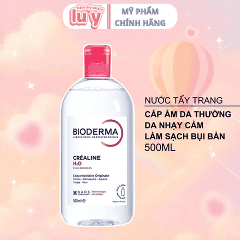 Nước Tẩy Trang Bioderma Hồng Cho Da Thường 500ml