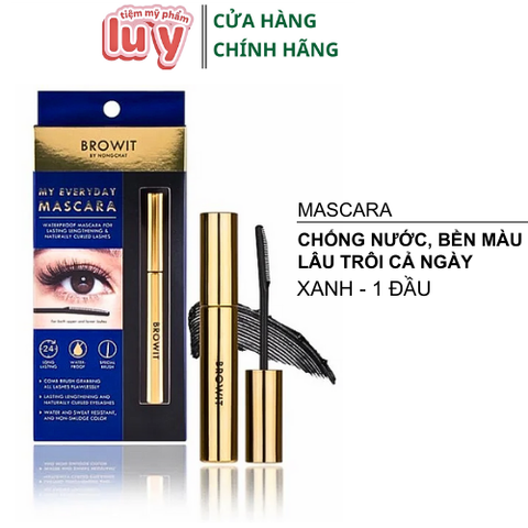 Chuốt mi Browit Nongchat 1 đầu - Xanh