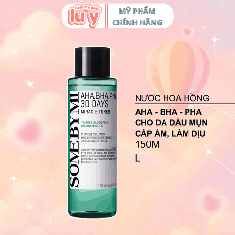 Toner Ngừa Mụn Some By Mi Aha-Bha-Pha 150Ml