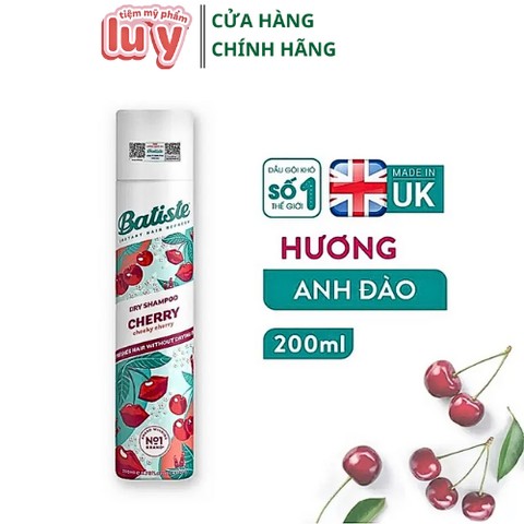 Gội khô Batiste - Cherry [Cty - Full VAT]