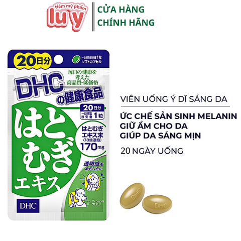 Viên uống DHC trắng da 20v