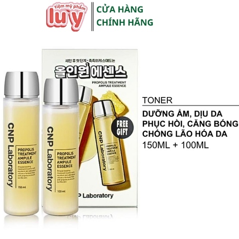 Sét Toner Keo Ong CNP 150ml + 100ml