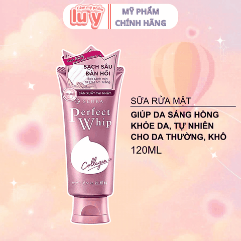 Sữa Rửa Mặt Senka - Hồng (Tem TV)
