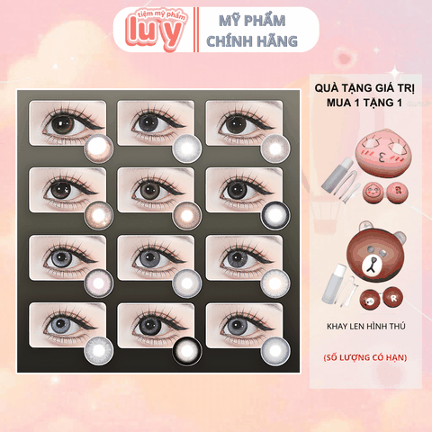 Kính Áp Trong Luna Eyes (1 Đôi Lens)