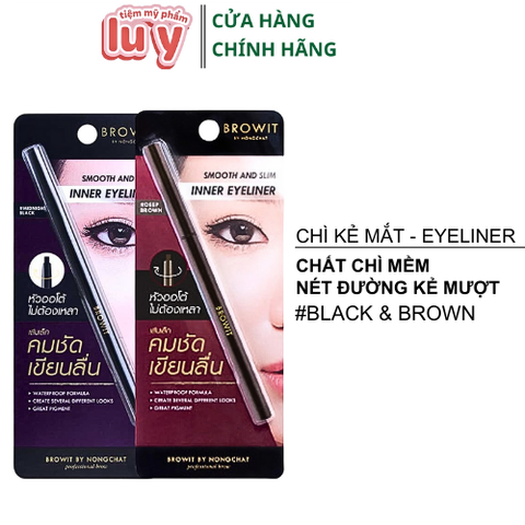 Chì kẻ mắt browit nongchat -#đen