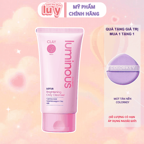Sữa Rửa Mặt Đất Sét Colorkey Luminous 100G
