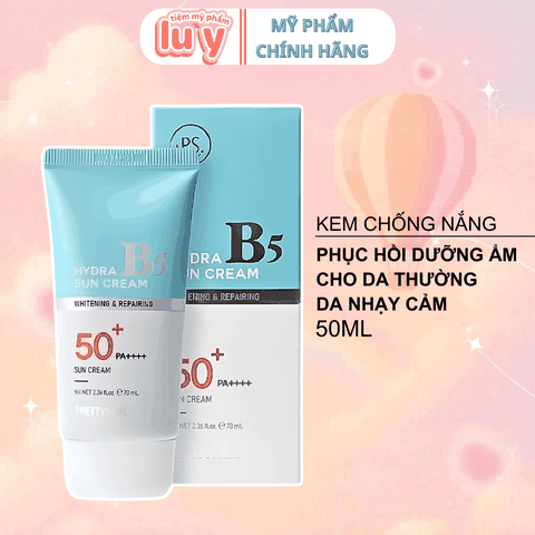 Kem Chống Nắng phục hồi B5 PRETTYSKIN - Hydra B5 Sun Cream 50ML