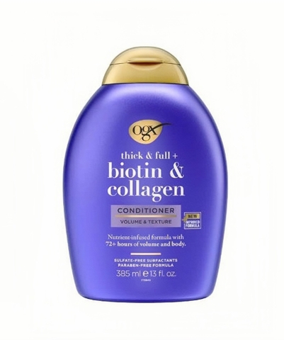 Dầu Xả OGX Biotin & Collagen Làm Dày Tóc 385ML