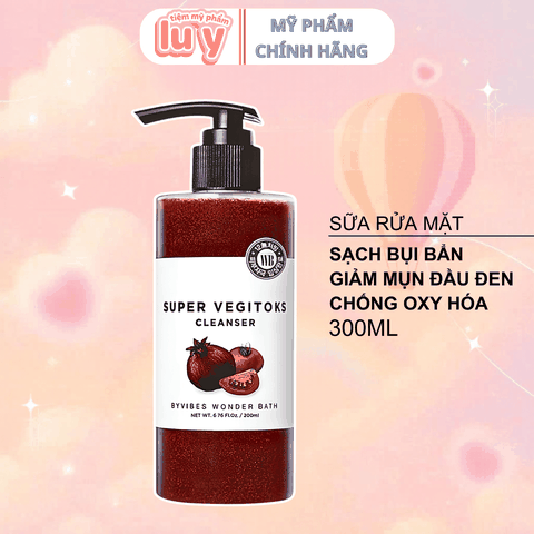 Sữa Rửa Mặt Rau Củ Đỏ 300ML