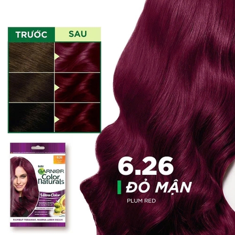 Nhuộm Tóc Garnier 30g #6.26 - Tím Đậm