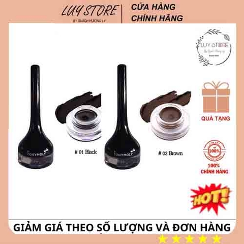 Gel Kẻ Mắt TonyMoly - Nâu