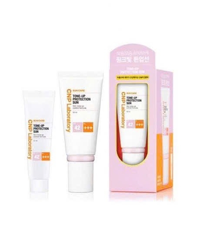 Sét Kem Chống Nắng Nâng Tông CNP Laboratory Tone-Up 50ml + 31ml
