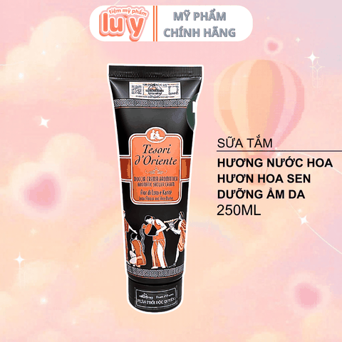 Sữa Tắm Nước Hoa Tesori d'Oriente 250ML Nâu Hoa Sen