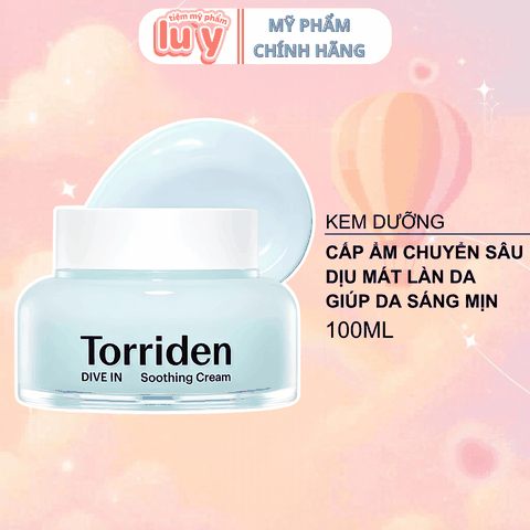 Kem dưỡng Torriden Dive In Soothing Cream 100ml