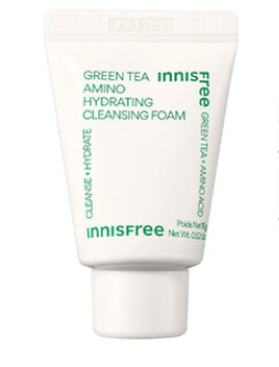 {Mini] Sữa Rửa Mặt Innisfree Dưỡng Ẩm Chiết Xuất Trà Xanh 15g