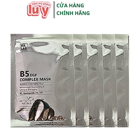 Combo 5 Miếng Mặt Nạ b Kr.Lab [Hàng Cty - Free VAT]