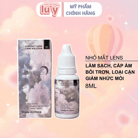 Nước Nhỏ Mắt Lens LUNA EYES 8ML