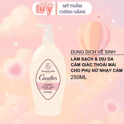 Dung Dịch Vệ Sinh Phụ Nữ Cavailles Hồng