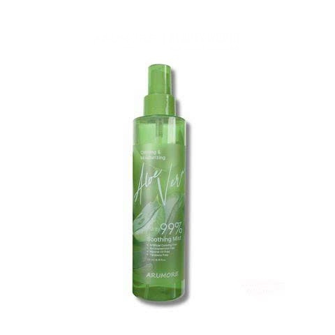 Xịt Khoáng Lô Hội Cấp Ẩm Dịu Da Arumore Aloe 300ml