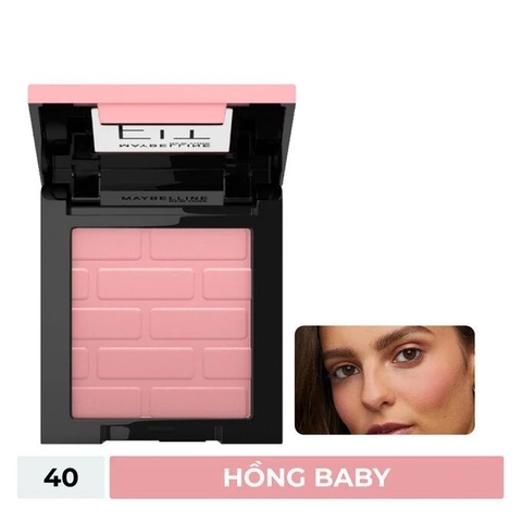 Phấn Má Hồng Maybelline Fit Me #40 [Hàng Công Ty + Full VAT]