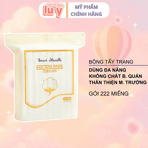 Bông Tẩy Trang Cotton Pad 222 Miếng