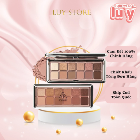 Bảng Phấn Mắt 12 ô 3CE New Take Eyeshadow Palette - PURELY [Cty - Full VAT]
