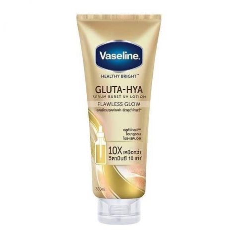 Dưỡng Thể Vaseline 10X Vàng 330ML Ban Ngày [Hàng Công Ty + Full VAT]