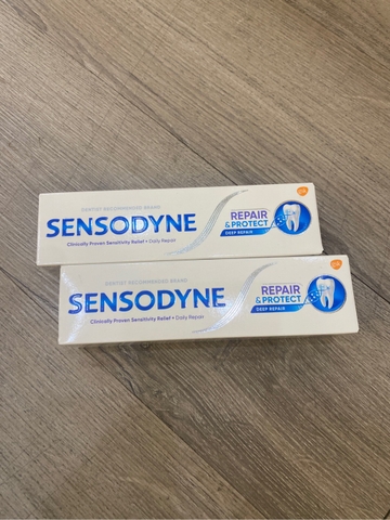 Kem đánh răng Sensodyne - Repair & Protect- Răng nhạy cảm