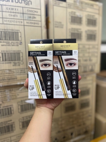 Mascara chuốt mày browit nongchat -#04 Nâu cà phe
