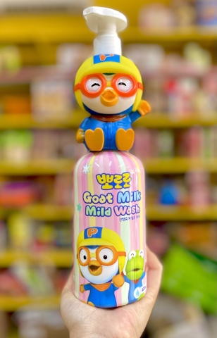 Sữa tắm trẻ em Pororo milk Hồng