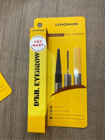 Mascara chuốt mày lemonade- dark brown