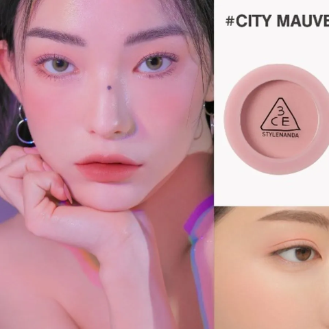 Phấn Má Hồng 3CE Face Blush #City Mauve [Cty - Full VAT]